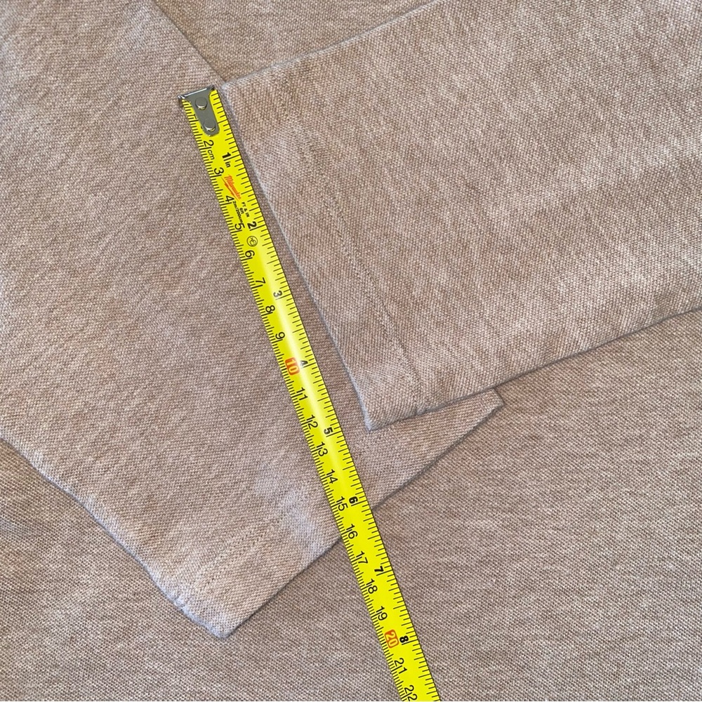 Brunello Cucinelli Beige Long Sleeve Polo Shirt - Picture 6 of 14